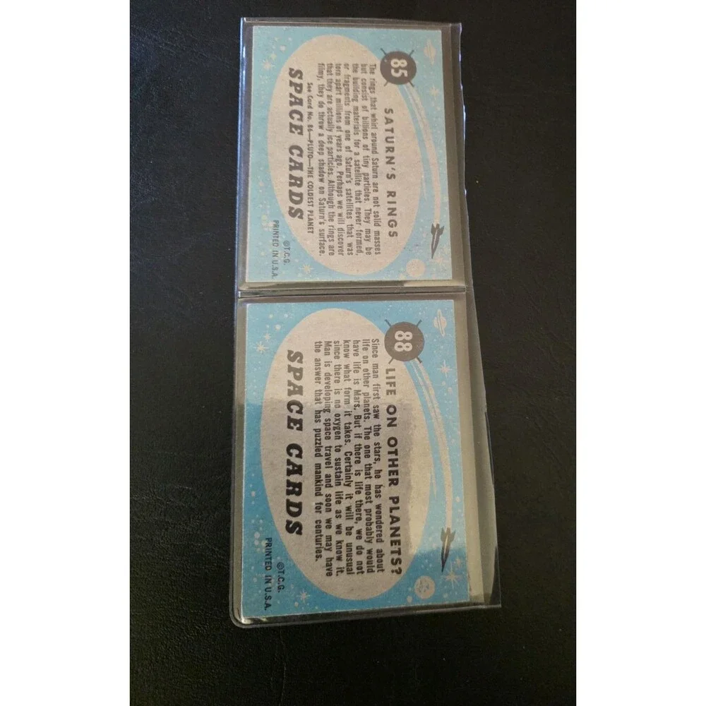 1957 Topps Space Cards Target Moon Vintage Sci-Fi Trading Card Lot Original